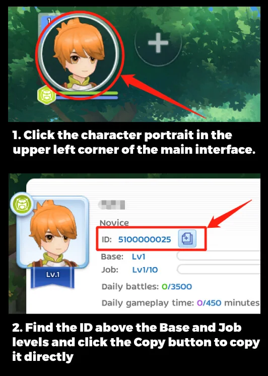 Panduan menemukan User ID Ragnarok M Classic